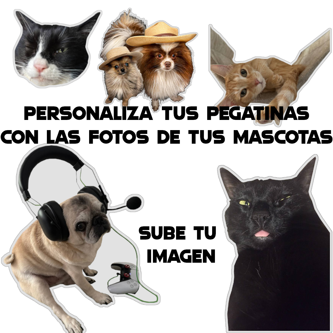 Sticker Personalizado de tu Mascota