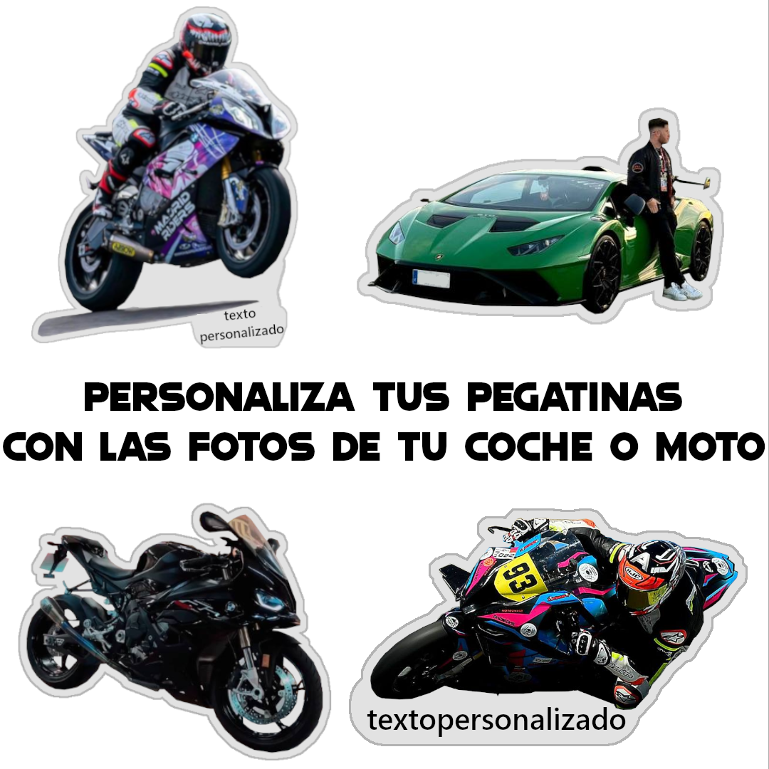 Sticker Personalizado de tu Coche/Moto