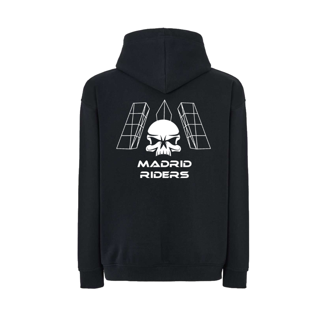 Sudadera Bordada Oversize Madrid Riders