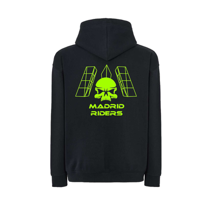 Sudadera Bordada Neón Oversize Madrid Riders