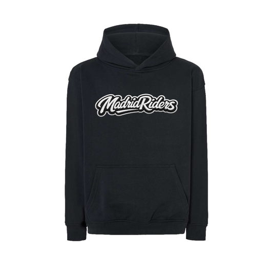 Sudadera Oversize Bordada Madrid Riders